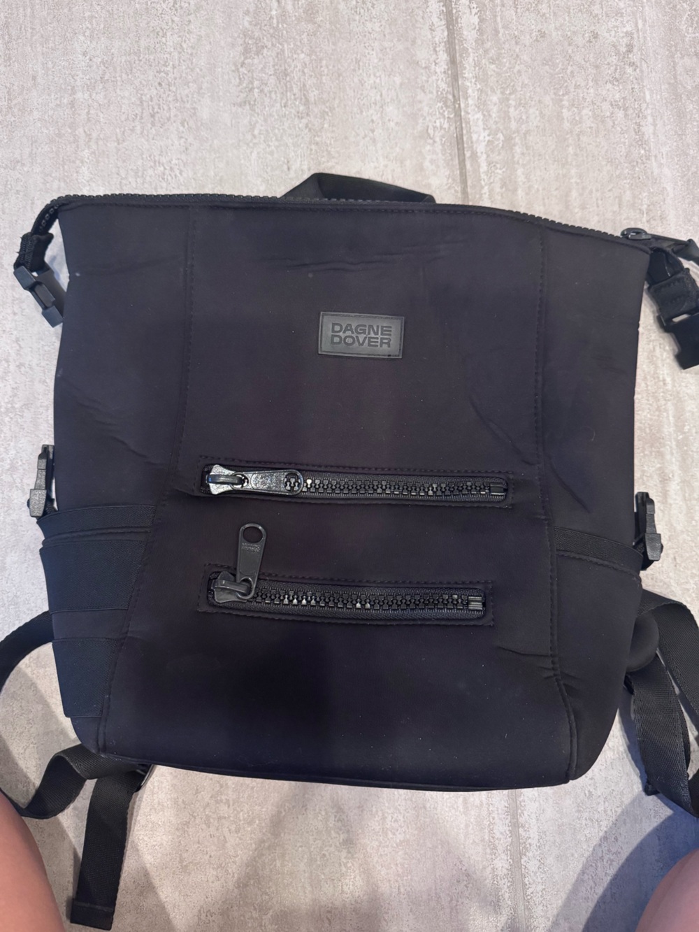Dagne Dover Black Backpack